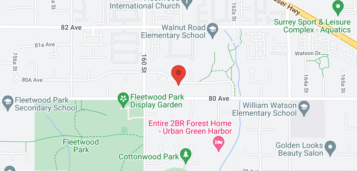 map of 16098 80A AVENUE